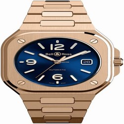 Bell & Ross BR 05 Mens watch Unisex Automatic Rose gold BR05A-BLU-PG SPG