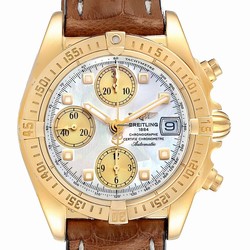 Breitling Chrono Cockpit Mens watch Unisex Automatic Yellow gold K13358