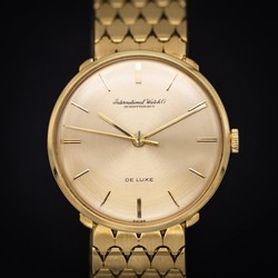 IWC Portofino Mens watch Unisex Manual winding Yellow gold 1462545