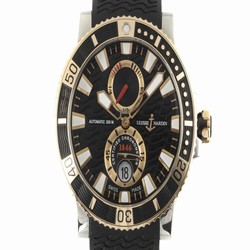 Ulysse Nardin Maxi Marine Diver Mens watch Unisex Automatic Gold Steel 265-90