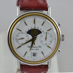 Tissot Mens watch Unisex Manual winding Gold Steel 41005