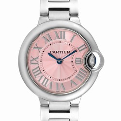 Cartier Ballon Bleu 33mm Womens watch Quartz Steel WSBB0033
