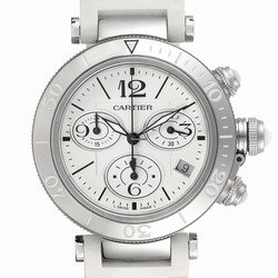 Cartier Pasha Seatimer Mens watch Unisex Quartz Steel W3140005