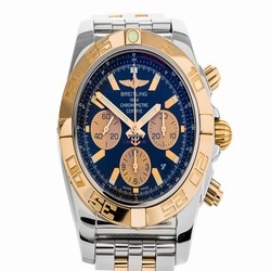 Breitling Chronomat 44 Mens watch Unisex Automatic Gold Steel CB0110121C1C1