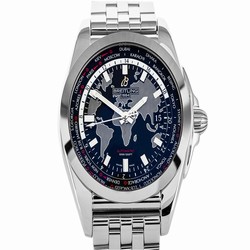 Breitling Galactic Unitime Mens watch Unisex Automatic Steel WB3510U4 BD94 375A