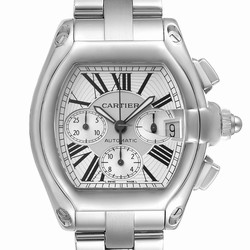 Cartier Roadster Mens watch Unisex Automatic Steel W62019X6