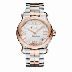 Chopard Happy Sport Womens watch Quartz Gold Steel 278582-6002