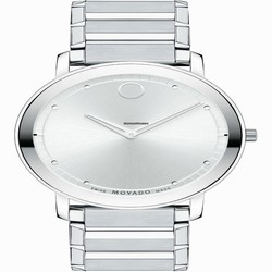 Movado Sapphire Mens watch Unisex Quartz Steel MOVADO SAPPHIRE 0606881