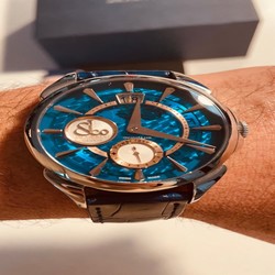 Jacob & Co. Mens watch Unisex Manual winding Steel 110.400.1