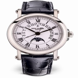 Patek Philippe Perpetual Calendar Mens watch Unisex Automatic White gold 5059G-001