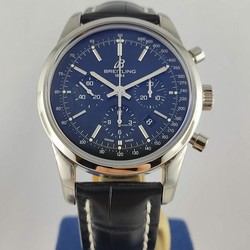 Breitling Transocean Chronograph Mens watch Unisex Automatic Steel AB015212 BA99 435X