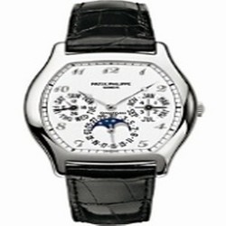 Patek Philippe Perpetual Calendar Mens watch Unisex Automatic White gold 3945 2J-1