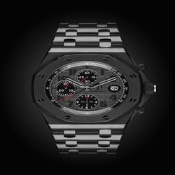 Audemars Piguet Royal Oak Offshore Chronograph Mens watch Unisex Automatic Titanium 26170TI