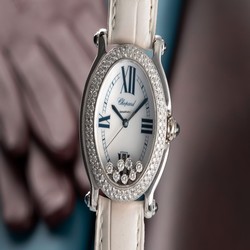 Chopard Happy Sport Womens watch Quartz White gold 27 7012-23