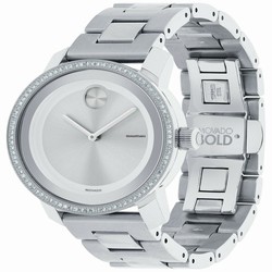 Movado Bold Mens watch Unisex Quartz Steel 3600149