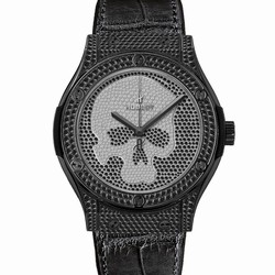 Hublot Classic Fusion 45, 42, 38, 33 mm Mens watch Unisex Automatic Ceramic 511.ND.9100.LR.1700.SKULL