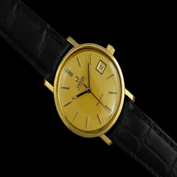 Omega De Ville Mens watch Unisex Automatic Gold Steel 7692