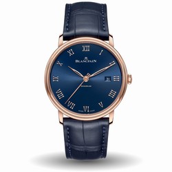 Blancpain Villeret Ultra-Slim Mens watch Unisex Automatic Rose gold 6651-3640-55B