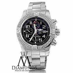 Breitling Super Avenger II Mens watch Unisex Automatic Steel A1337111 G779