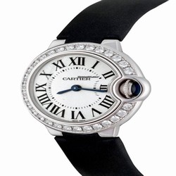Cartier Ballon Bleu 28mm Womens watch Quartz White gold WE900351
