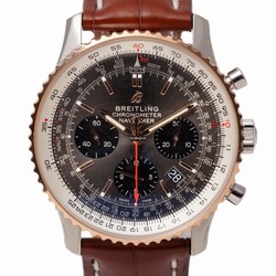 Breitling Navitimer 1 B01 Chronograph 43 Mens watch Unisex Automatic Gold Steel UB0121211F1P1