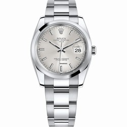 Rolex Oyster Perpetual Date Mens watch Unisex Steel Automatic 115200-0006