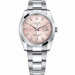 Rolex Oyster Perpetual Date Mens watch Unisex Steel Automatic 115200-0005