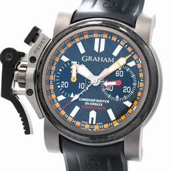 Graham Chronofighter Oversize Mens watch Unisex Automatic Titanium 2OVATCO.B01A.K10B
