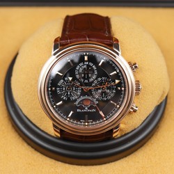 Blancpain Leman Fly-Back Mens watch Unisex Automatic Rose gold 2685F-3630-53B