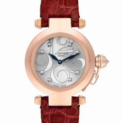 Cartier Pasha Womens watch Quartz Rose gold WJ123021