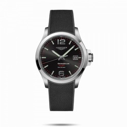 Longines Conquest Mens watch Unisex Quartz Steel L3.726.4.56.9