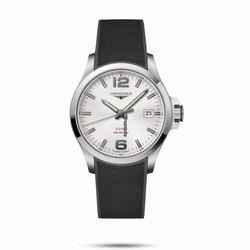 Longines Conquest Mens watch Unisex Quartz Steel L3.726.4.76.9