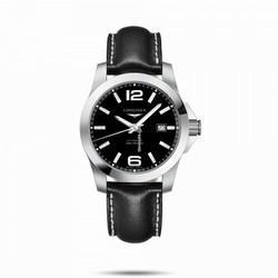 Longines Conquest Mens watch Unisex Automatic Silver L3.777.4.58.3