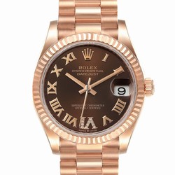 Rolex Datejust 31 Womens watch Rose gold Automatic 278275