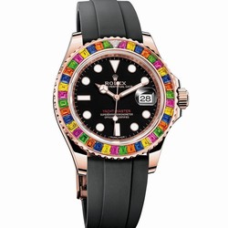Rolex Yacht-Master 40 Mens watch Unisex Rose gold Automatic 116695
