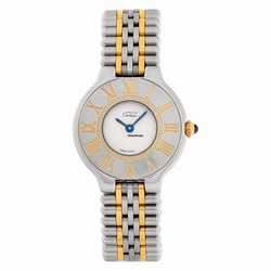 Cartier Quartz Steel 12500P