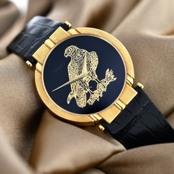 Piaget Polo Mens watch Unisex Quartz Yellow gold 7673