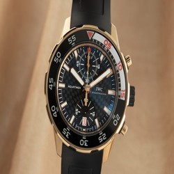IWC Aquatimer Chronograph Mens watch Unisex Automatic Yellow gold IW376905
