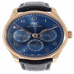 IWC Portuguese Perpetual Calendar Mens watch Unisex Automatic Rose gold IW344205