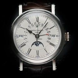 Patek Philippe Perpetual Calendar Mens watch Unisex Automatic White gold 5159G-001