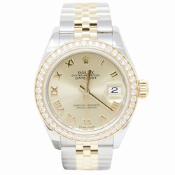 Rolex Lady-Datejust Womens watch Gold Steel Automatic 279383RBR