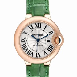 Cartier Ballon Bleu 33mm Womens watch Automatic Rose gold W6920097