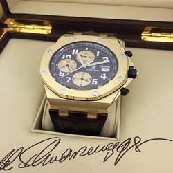 Audemars Piguet Royal Oak Offshore Mens watch Unisex Automatic Yellow gold 26007BA.OO.D022CR.01