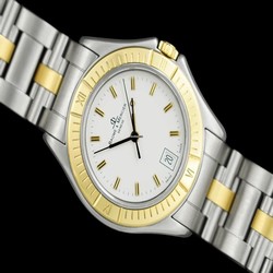 Baume & Mercier Mens watch Unisex Quartz Gold Steel 7913