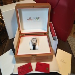 Omega Mens watch Unisex Manual winding White gold 522.53.38.50.04.001
