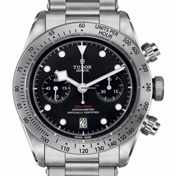 Tudor Black Bay Chrono Mens watch Unisex Automatic Steel M79350-0001