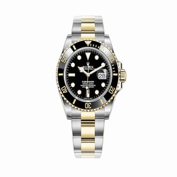 Rolex Submariner Date Gold Steel Automatic 126613 LN