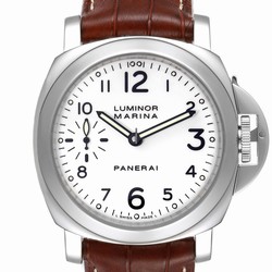 Panerai Luminor Marina Mens watch Unisex Manual winding Steel PAM00113