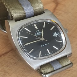 Omega Geneve Mens watch Unisex Automatic Steel 166.0190