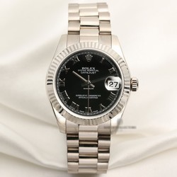 Rolex Datejust 31 Mens watch Unisex White gold Automatic 178279